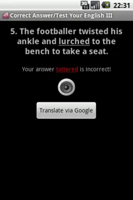 Test Your English III. android App screenshot 1