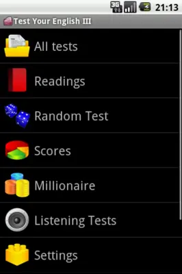 Test Your English III. android App screenshot 6